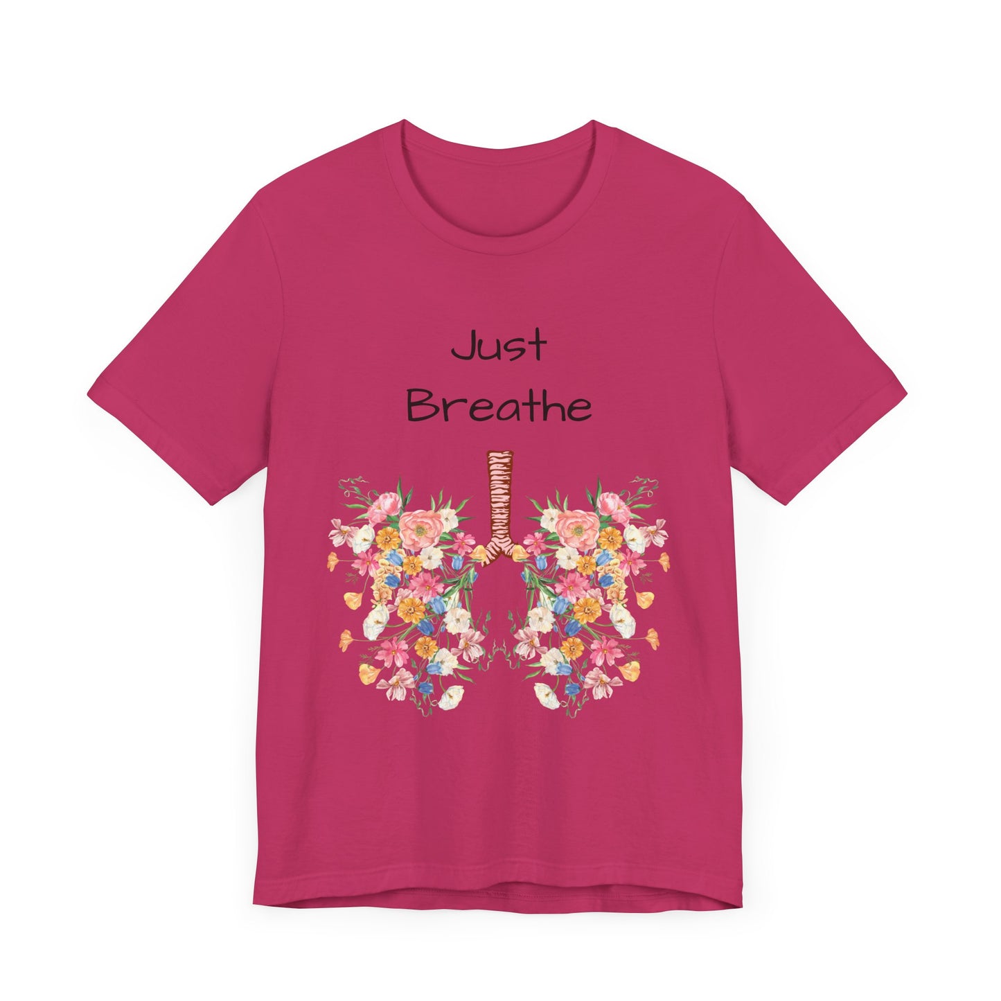 T-shirt - Just Breathe Graphic Tee