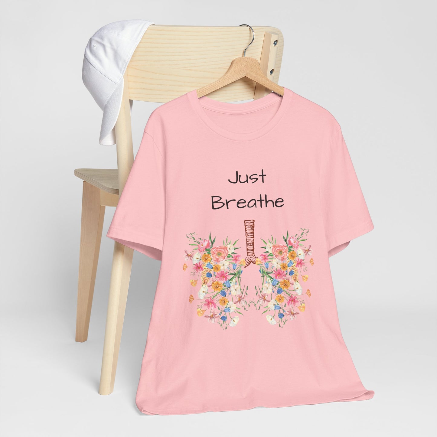 T-shirt - Just Breathe Graphic Tee