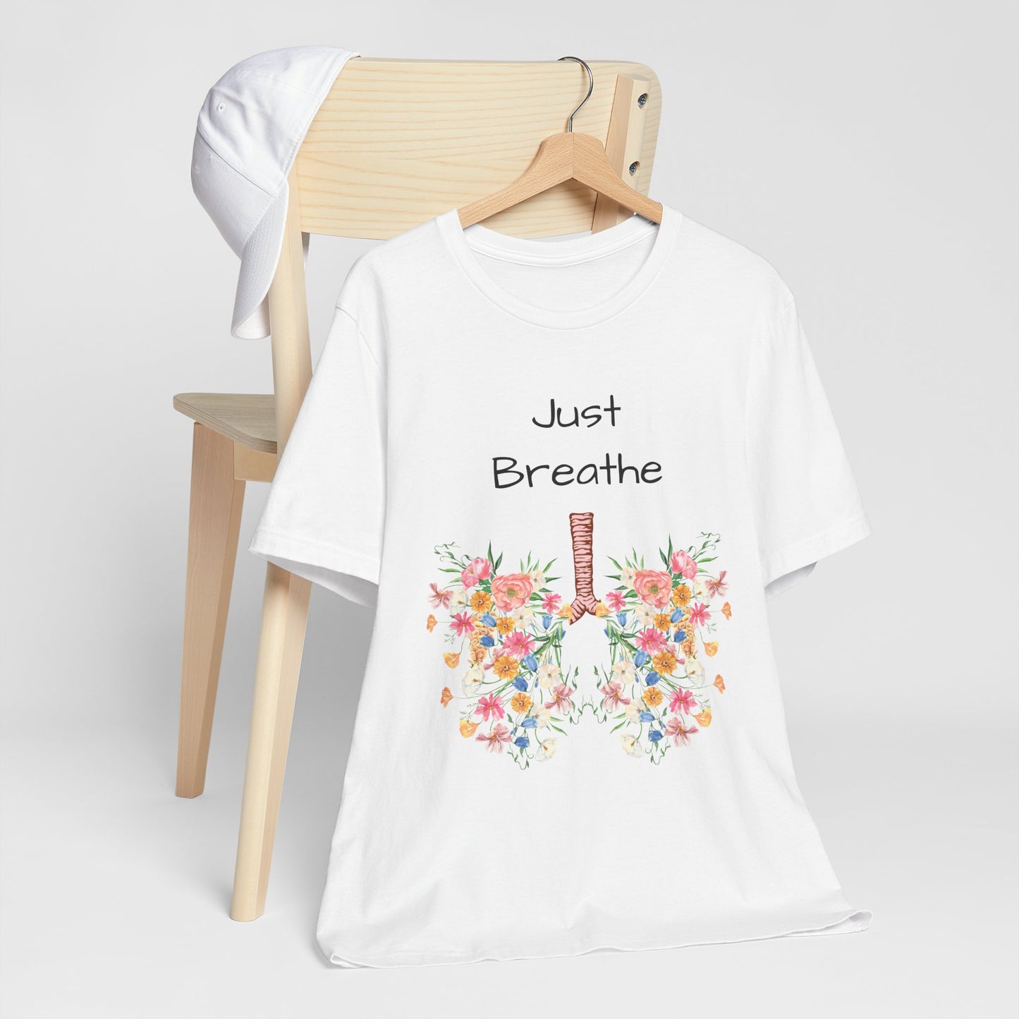 T-shirt - Just Breathe Graphic Tee