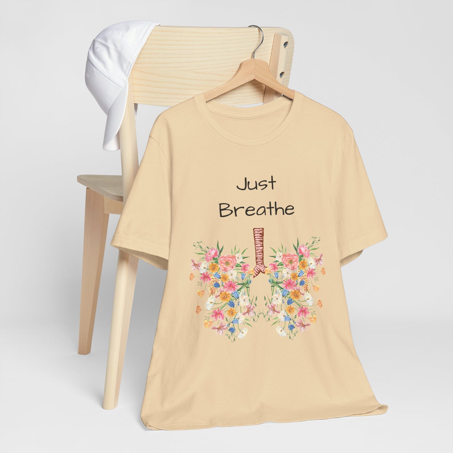 T-shirt - Just Breathe Graphic Tee