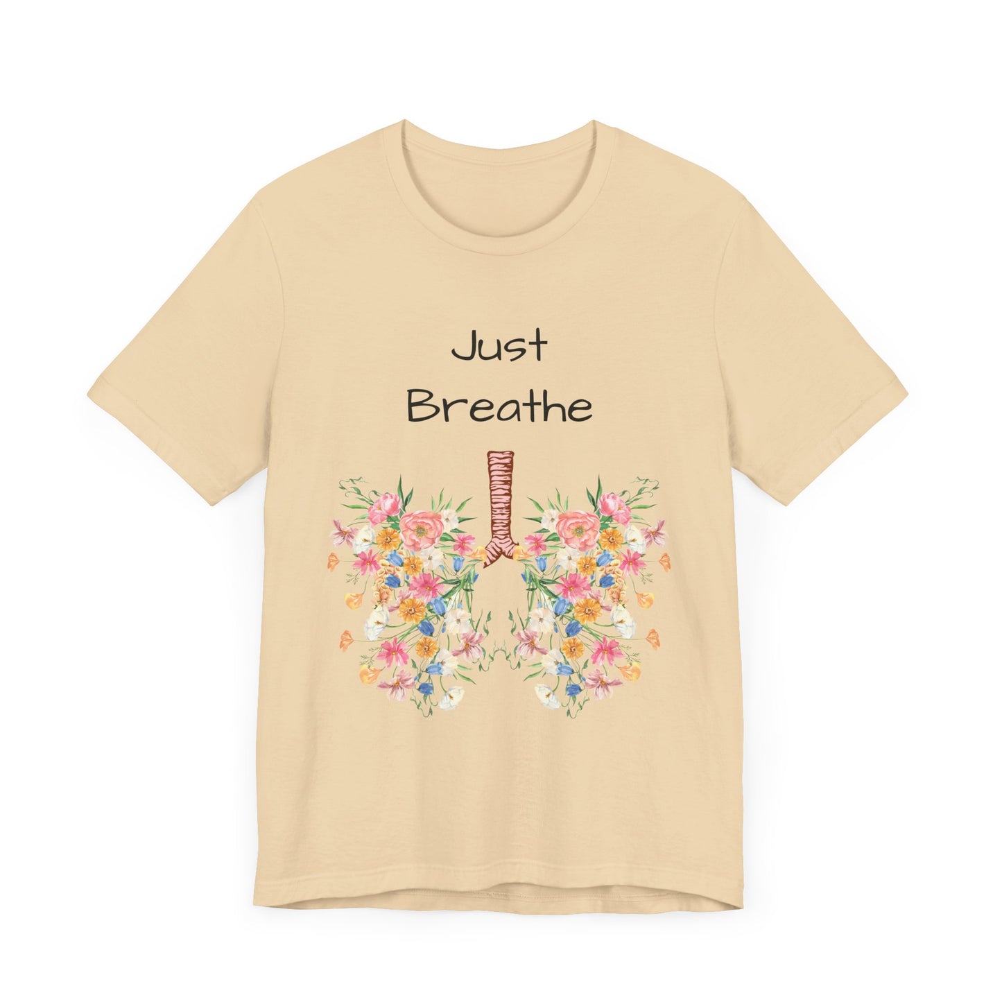 T-shirt - Just Breathe Graphic Tee