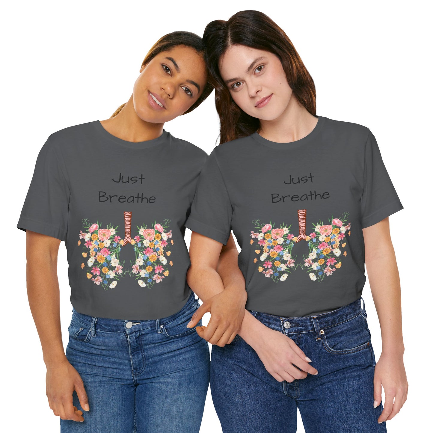 T-shirt - Just Breathe Graphic Tee