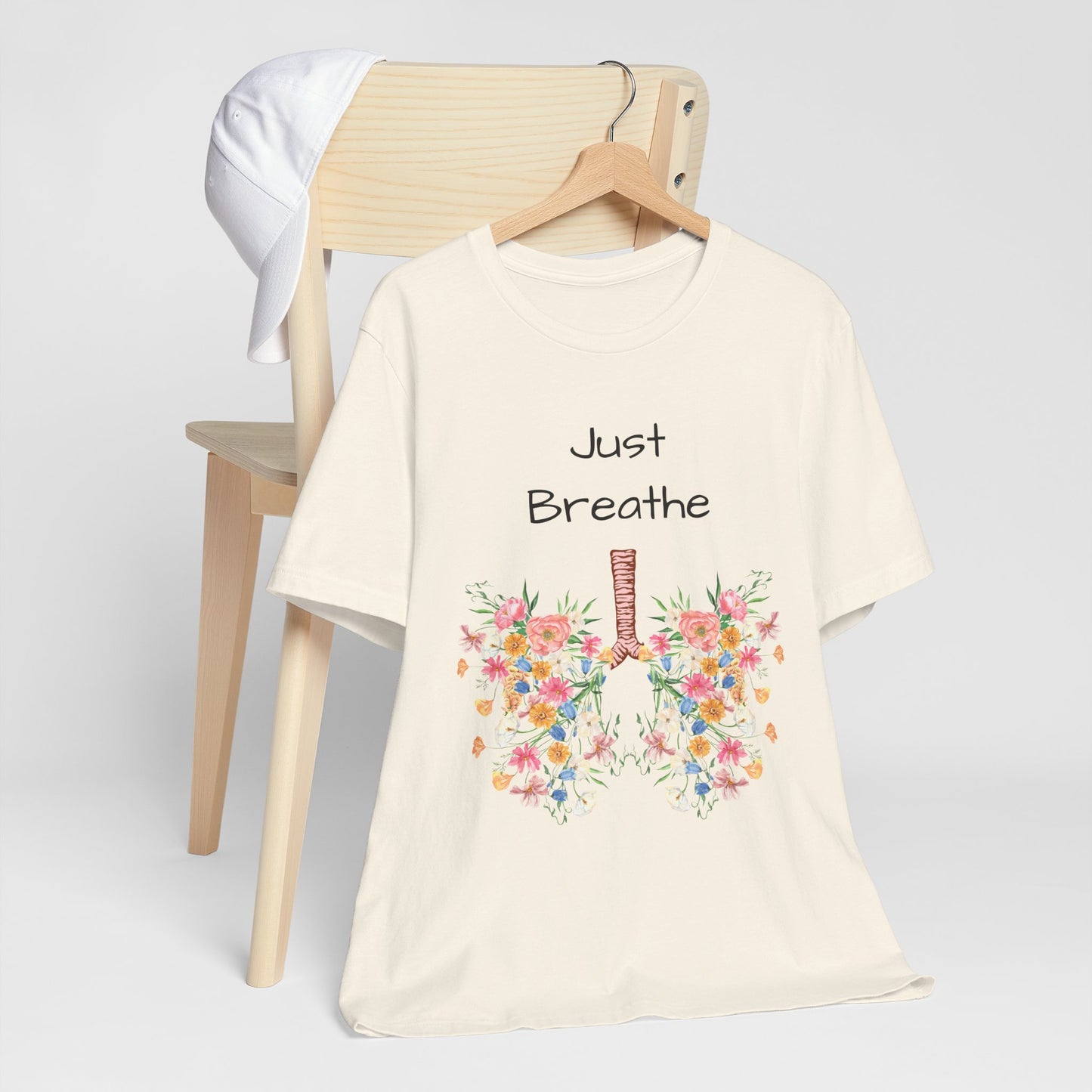 T-shirt - Just Breathe Graphic Tee