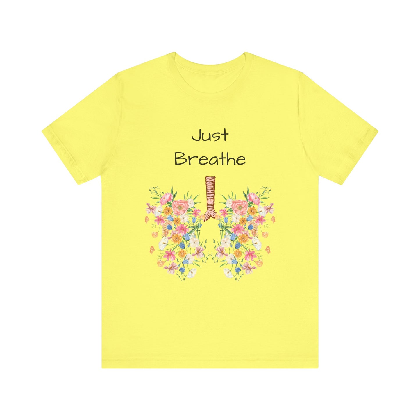 T-shirt - Just Breathe Graphic Tee