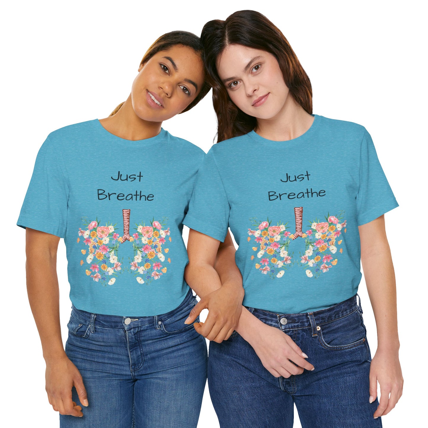 T-shirt - Just Breathe Graphic Tee