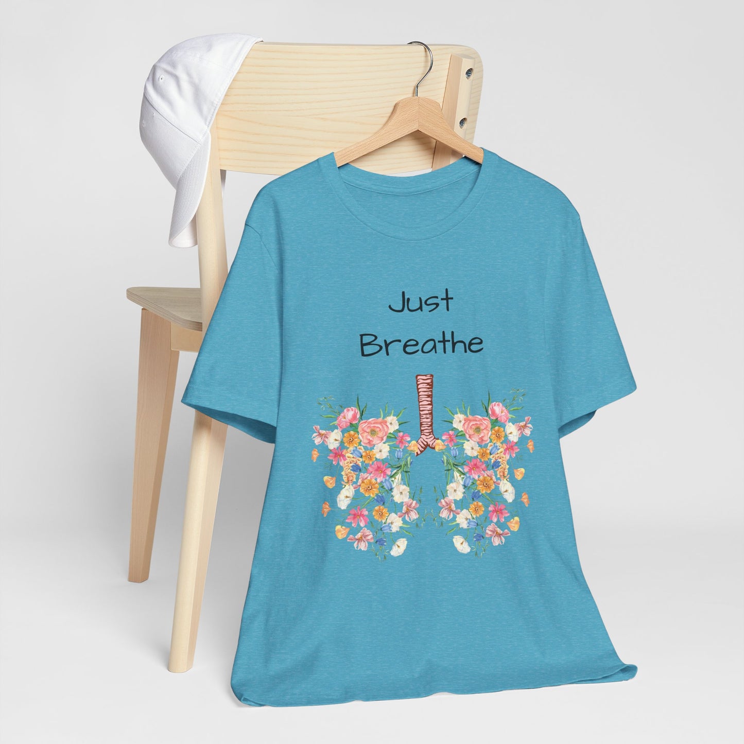 T-shirt - Just Breathe Graphic Tee