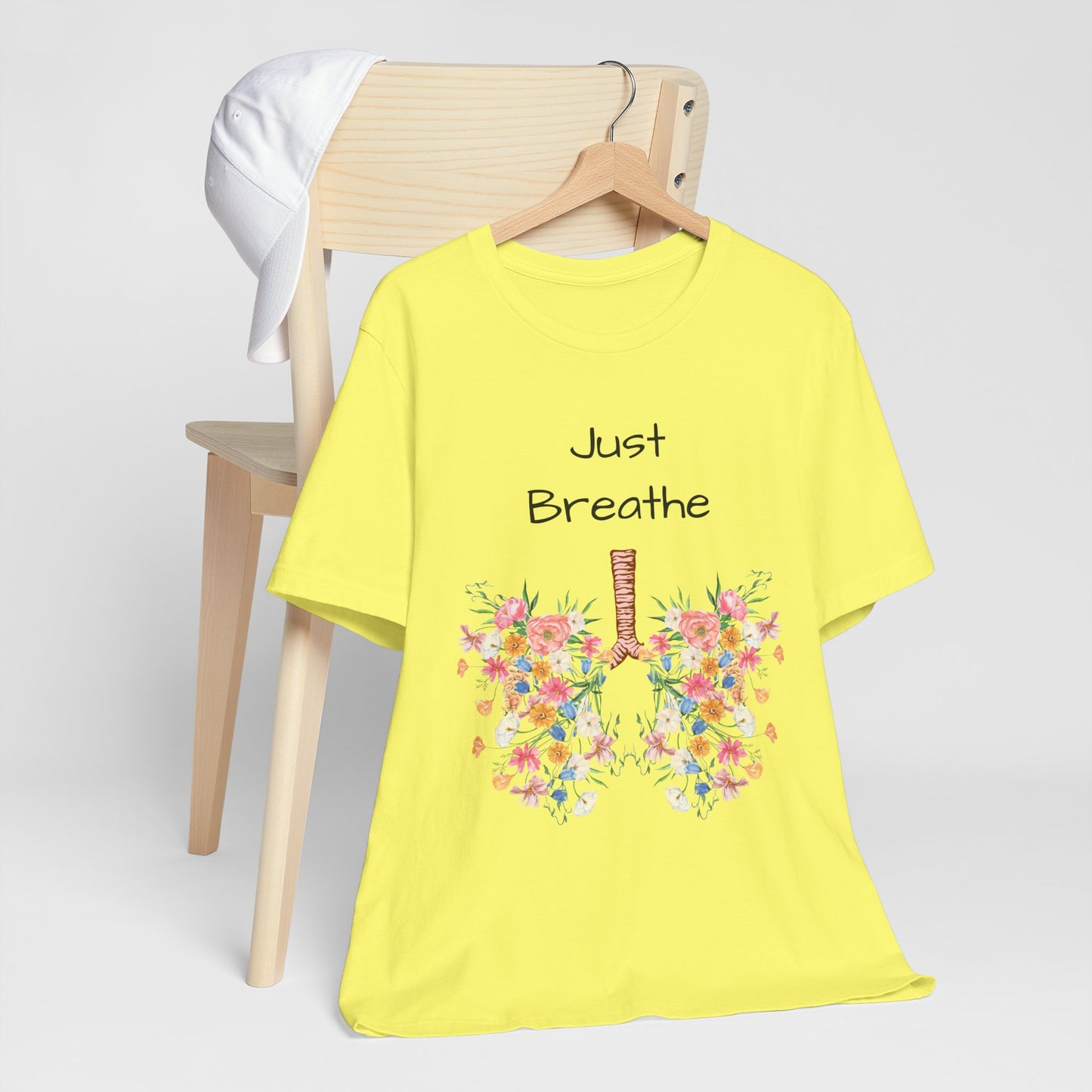 T-shirt - Just Breathe Graphic Tee