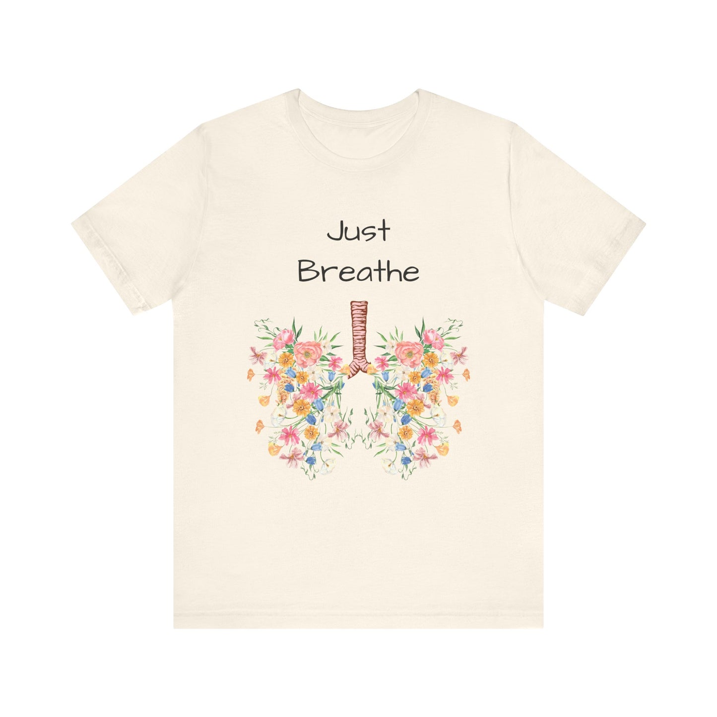 T-shirt - Just Breathe Graphic Tee