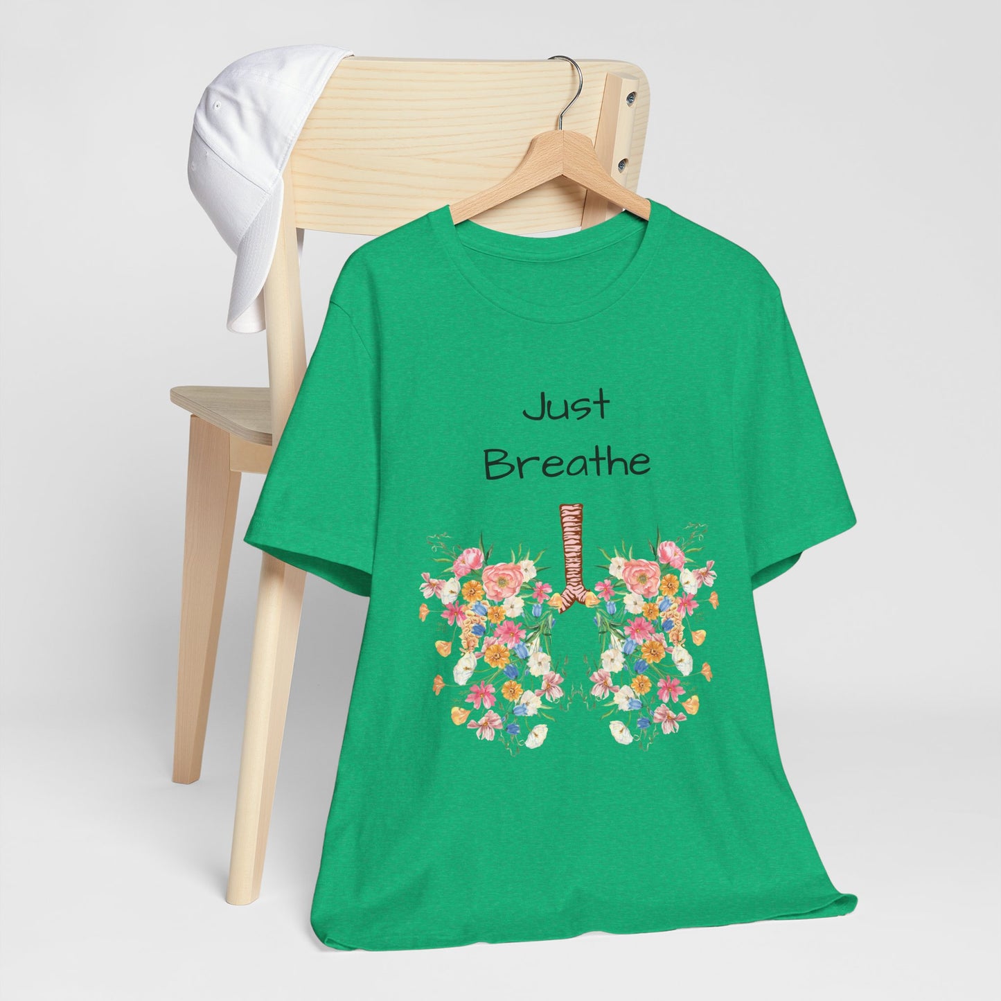 T-shirt - Just Breathe Graphic Tee