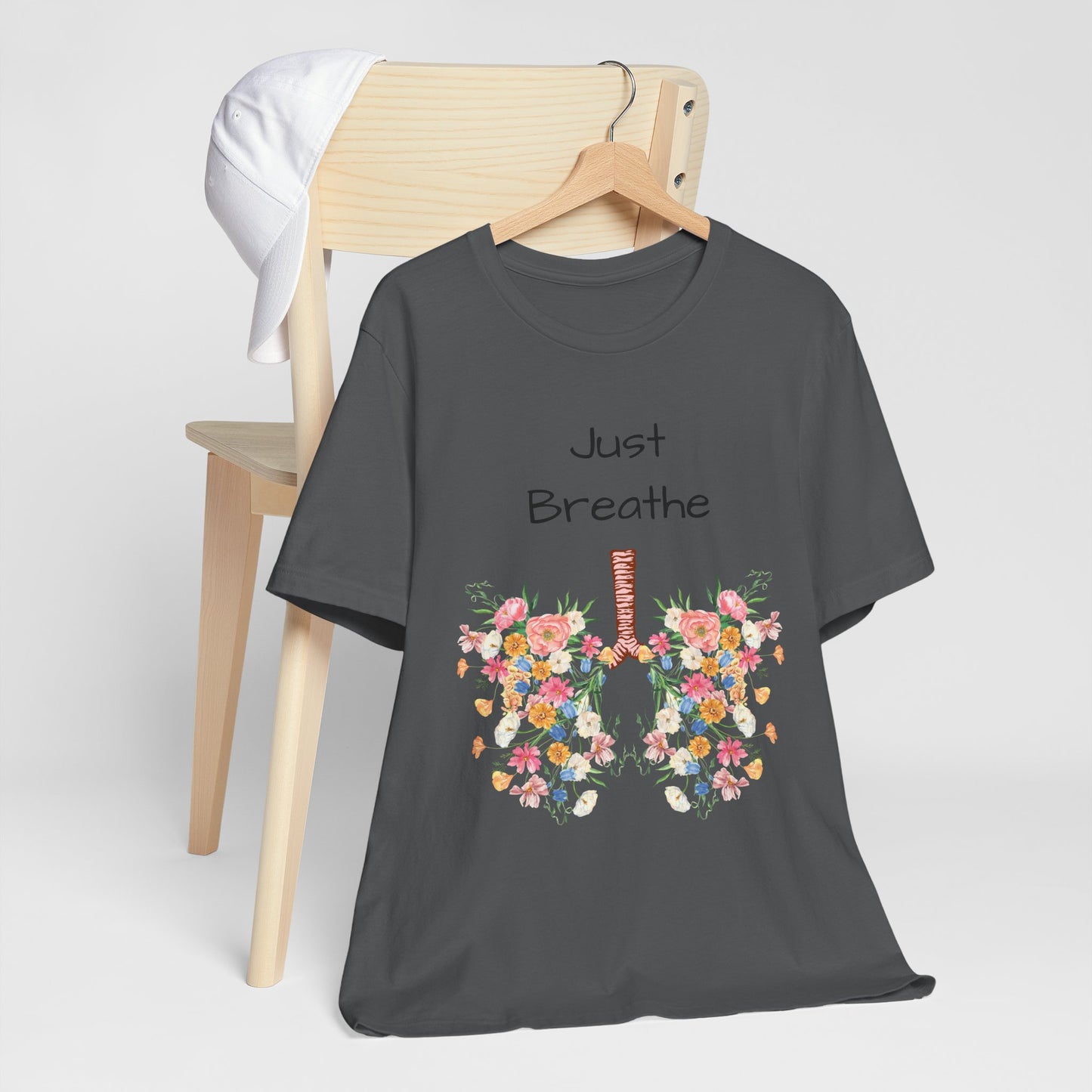 T-shirt - Just Breathe Graphic Tee