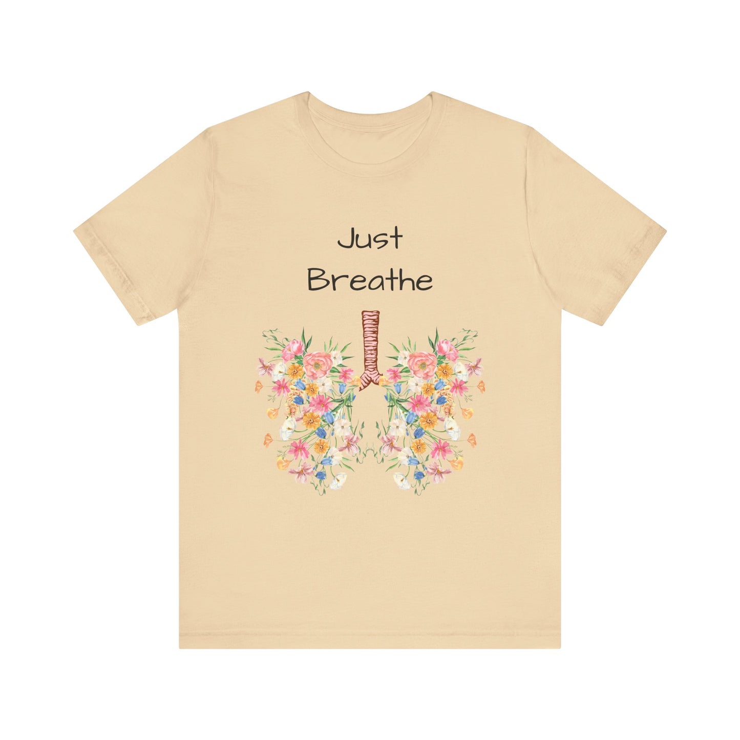 T-shirt - Just Breathe Graphic Tee