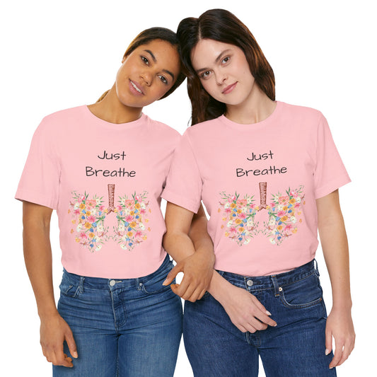 T-shirt - Just Breathe Graphic Tee